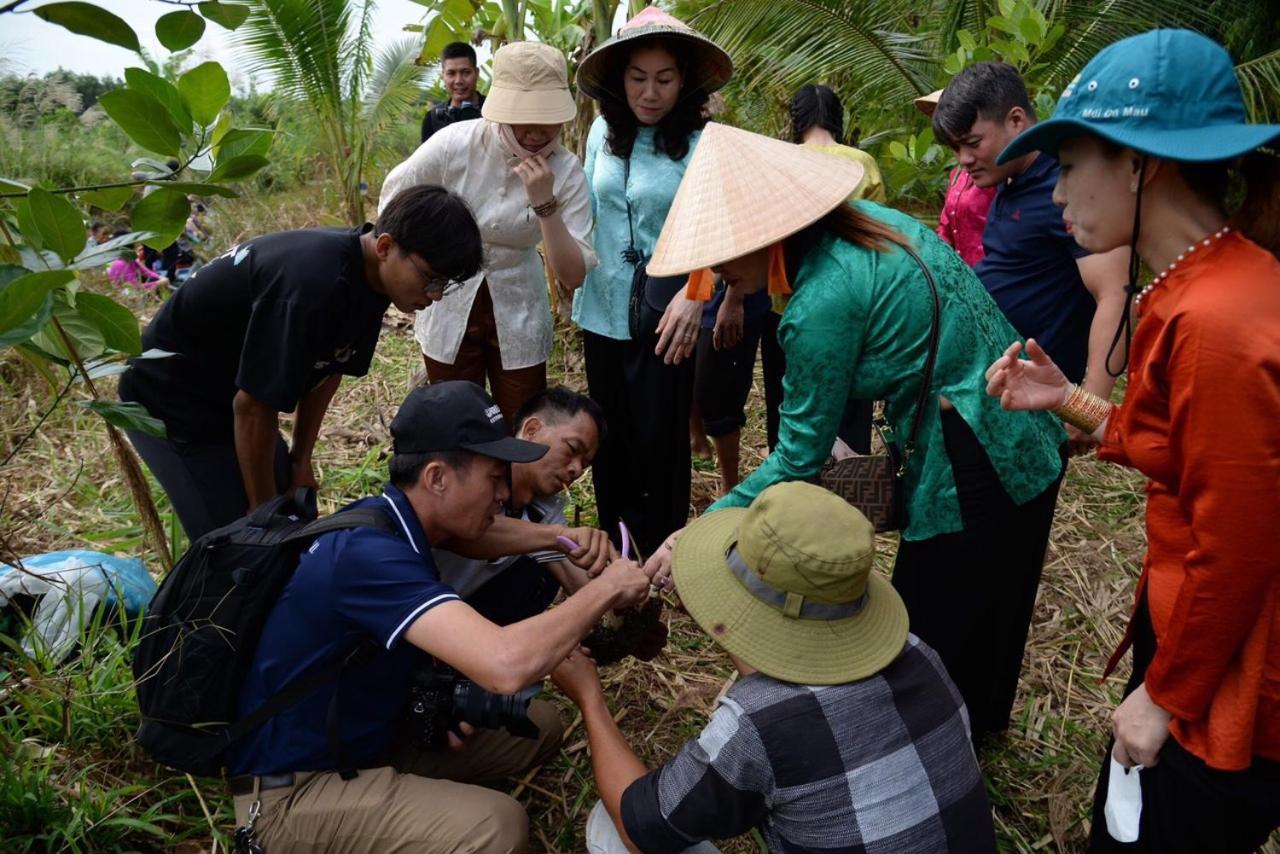 Bungalow - Farmstay Hoa Rung U Minh Cà Mau エクステリア 写真