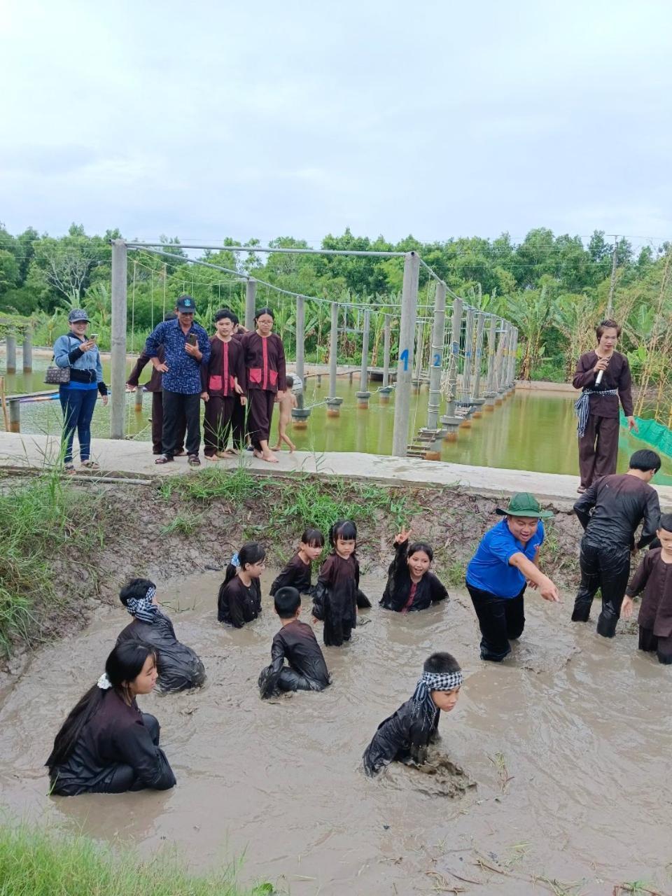 Bungalow - Farmstay Hoa Rung U Minh Cà Mau エクステリア 写真