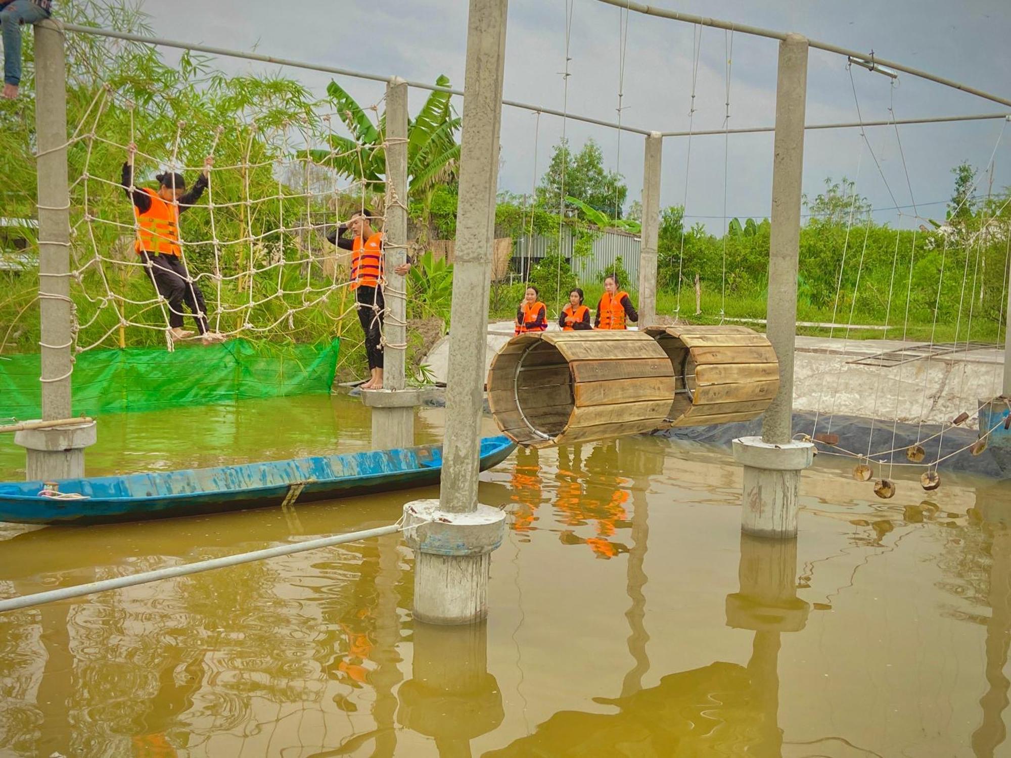 Bungalow - Farmstay Hoa Rung U Minh Cà Mau エクステリア 写真