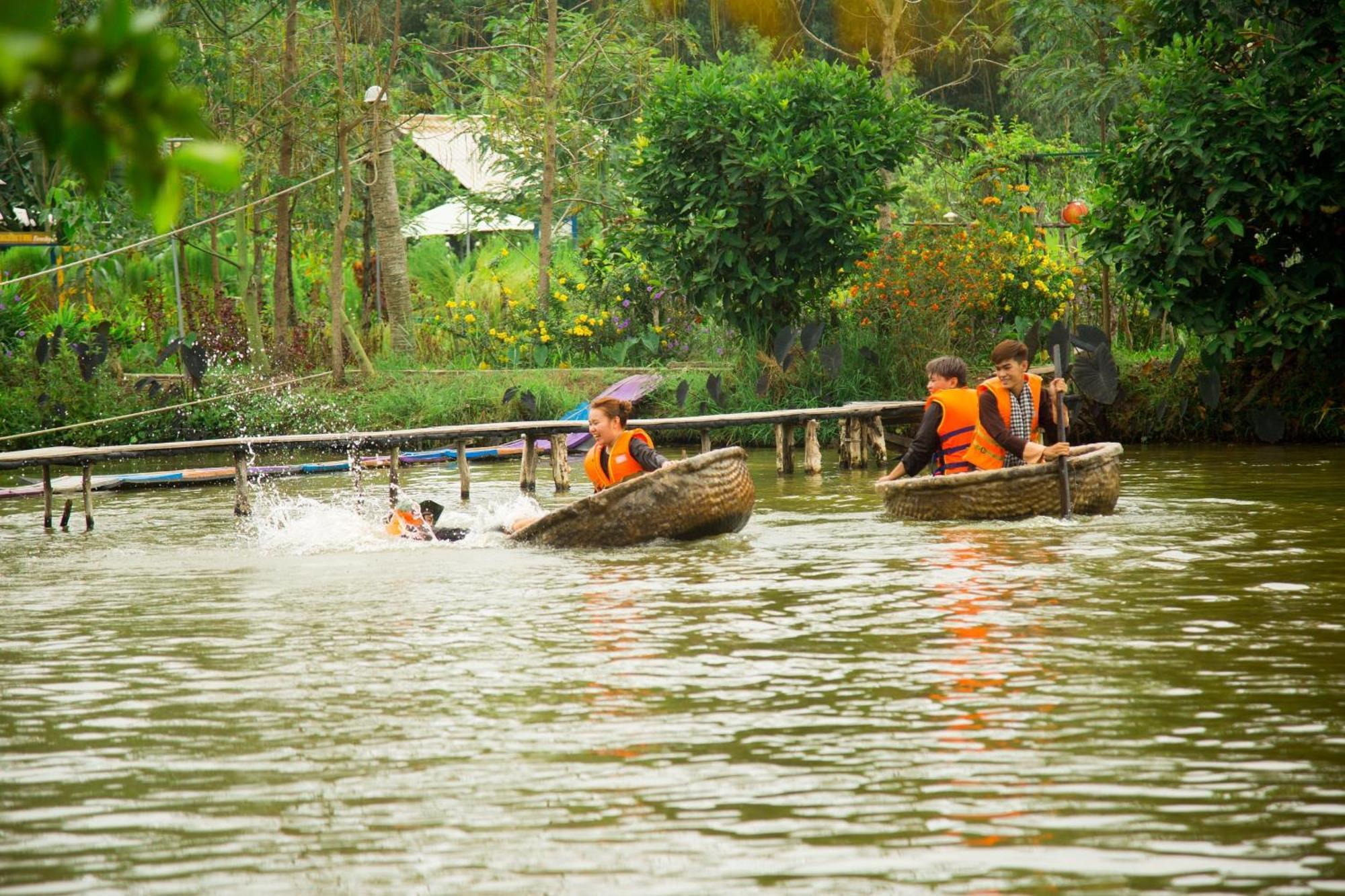 Bungalow - Farmstay Hoa Rung U Minh Cà Mau エクステリア 写真