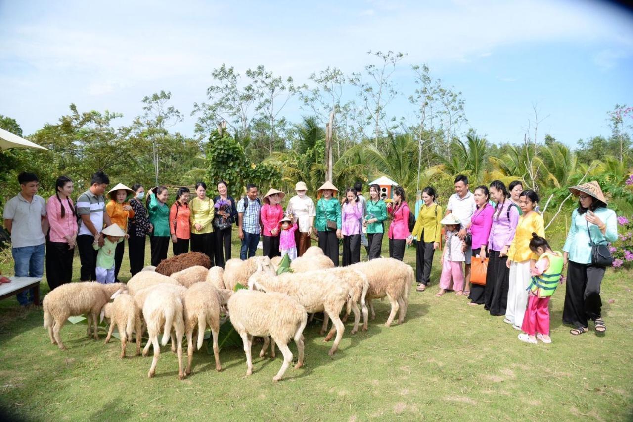 Bungalow - Farmstay Hoa Rung U Minh Cà Mau エクステリア 写真
